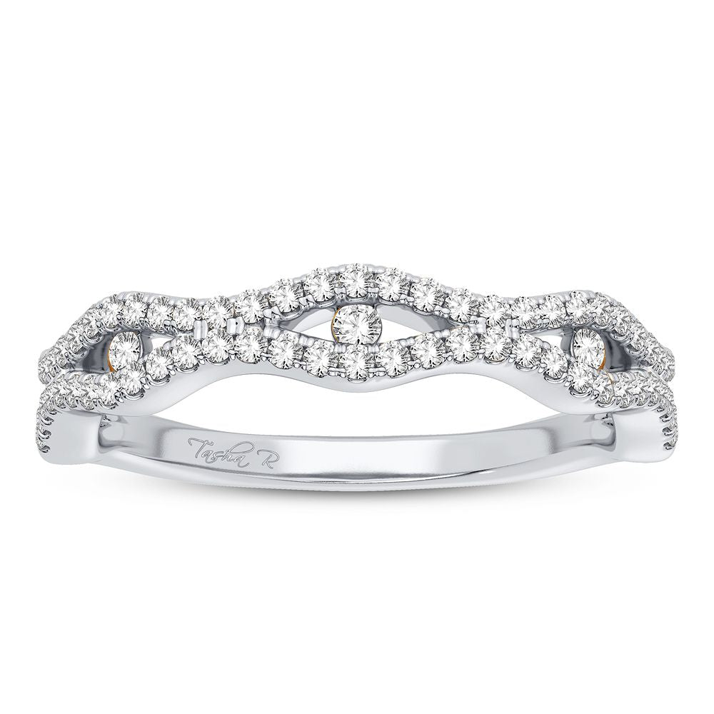 10K 0.25CT Diamond Band