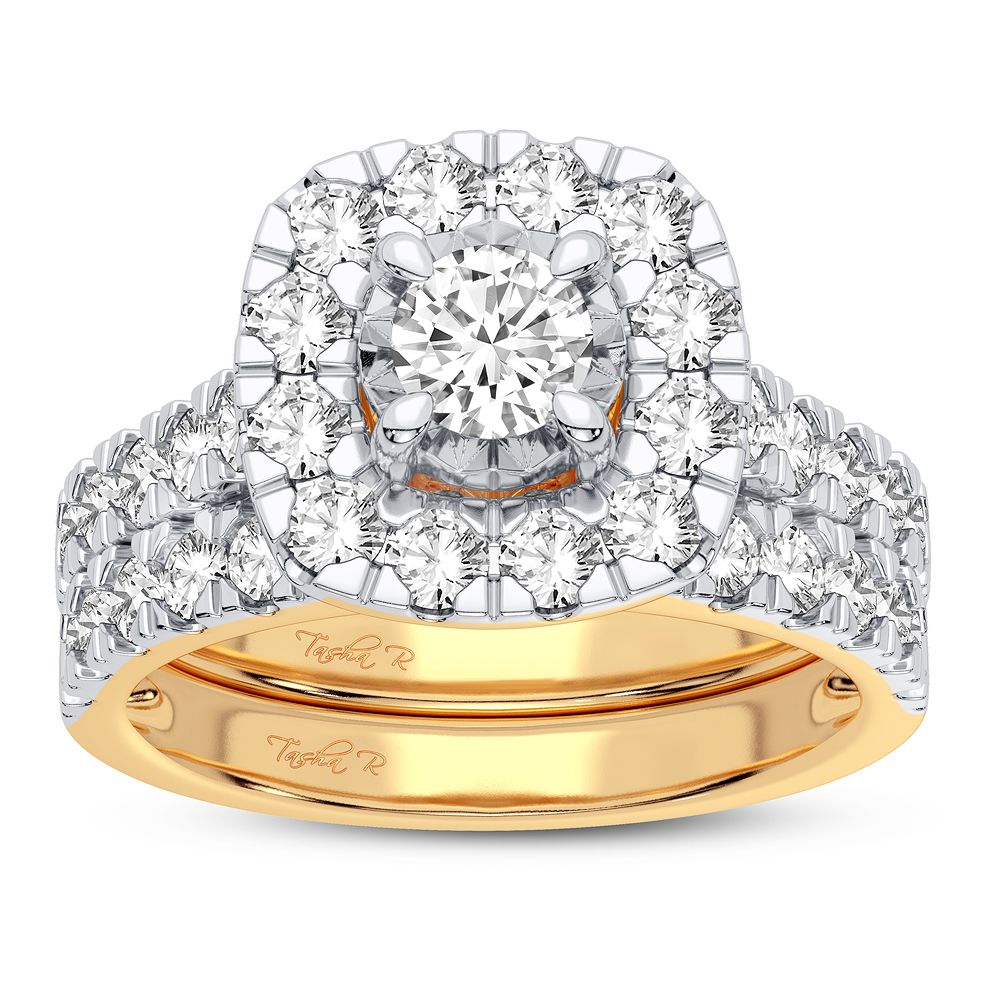 10K 2.00CT DIAMOND BRIDAL RING