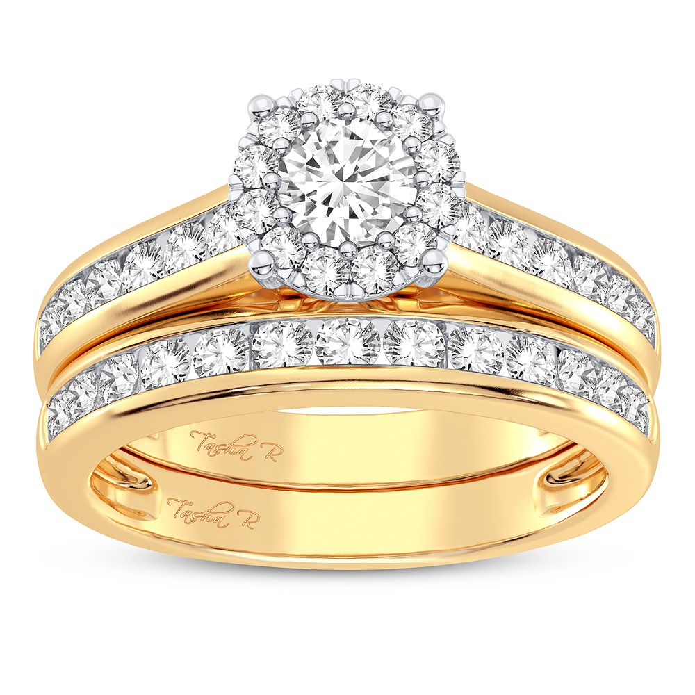 Brilliant 14K Yellow Gold Lab Diamond Engagement Ring (1.00 CT)