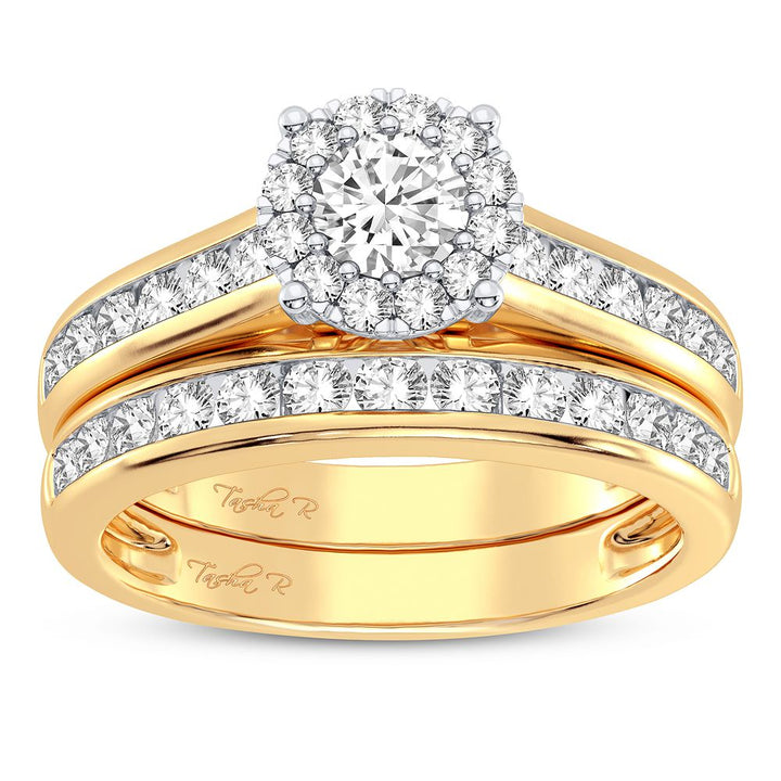 Brilliant 14K Yellow Gold Lab Diamond Engagement Ring (1.00 CT)