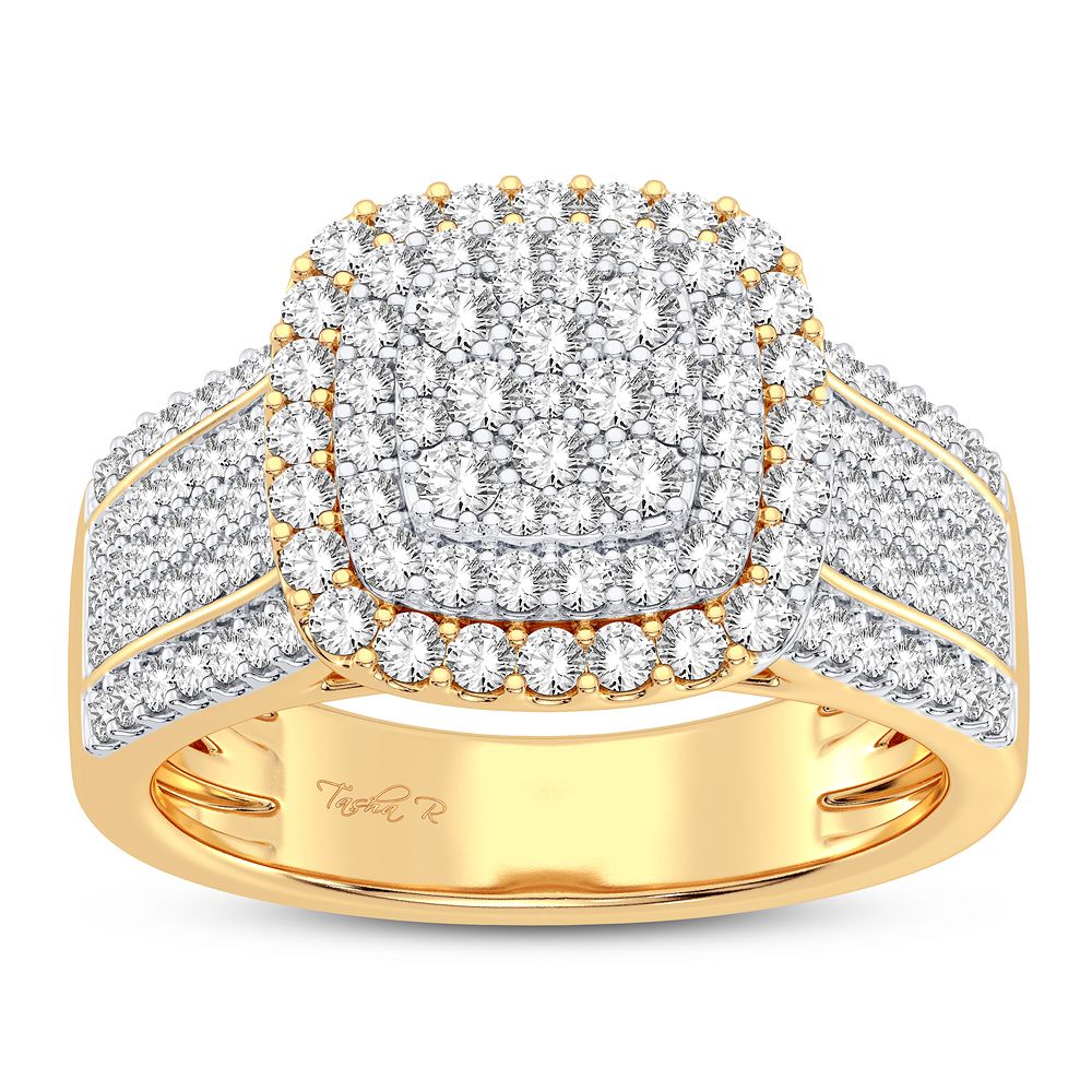 10K 0.75CT DIAMOND RING