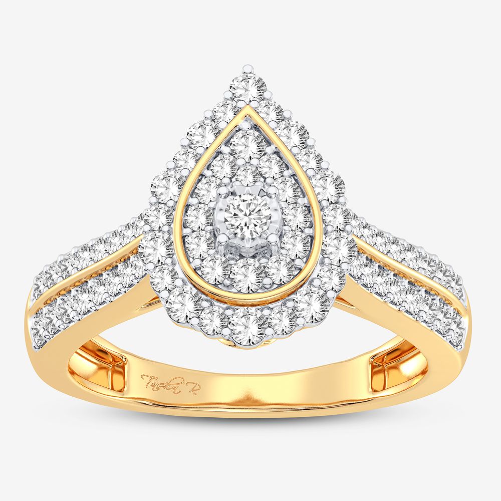 10K 0.50CT DIAMOND RING