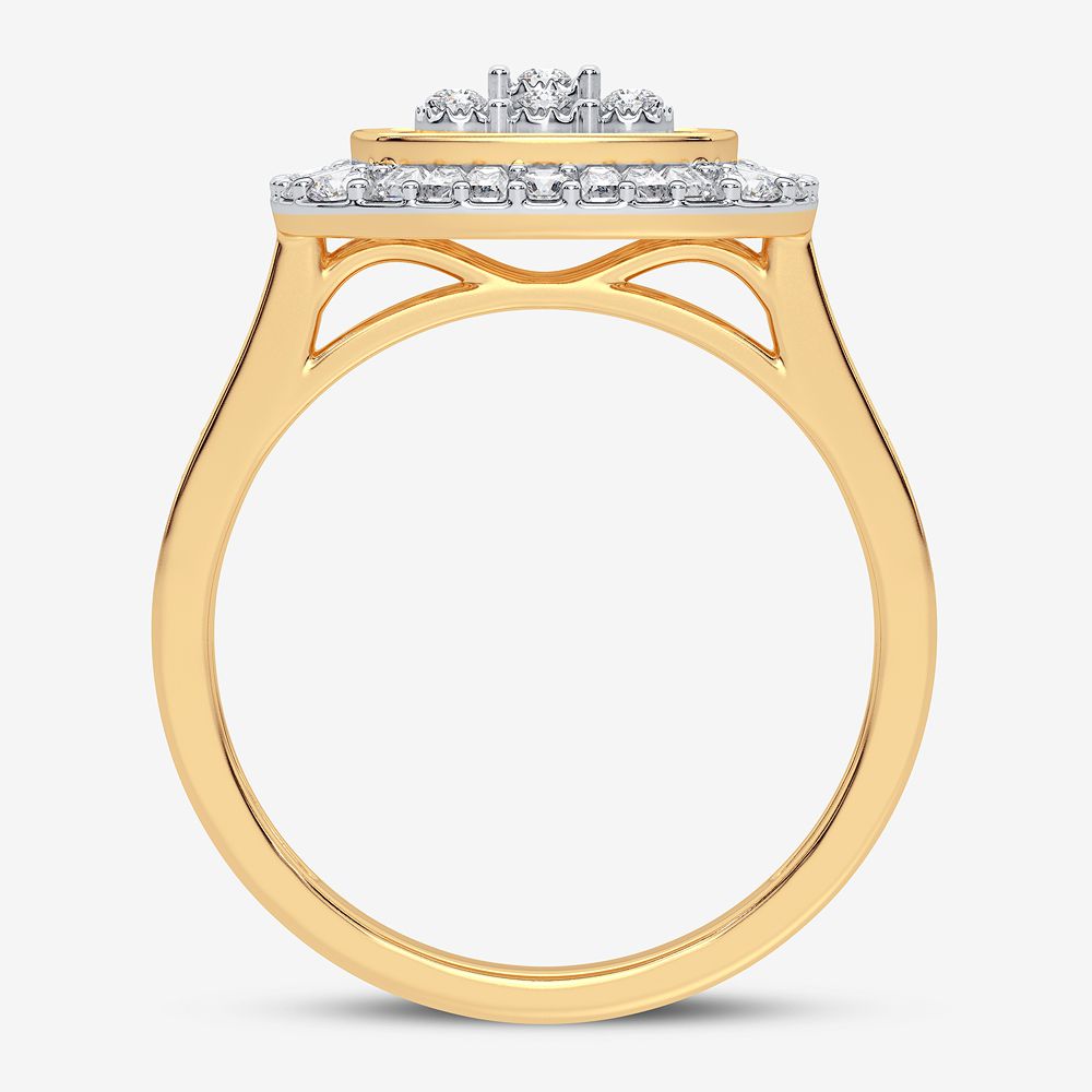 10K 0.50CT DIAMOND RING