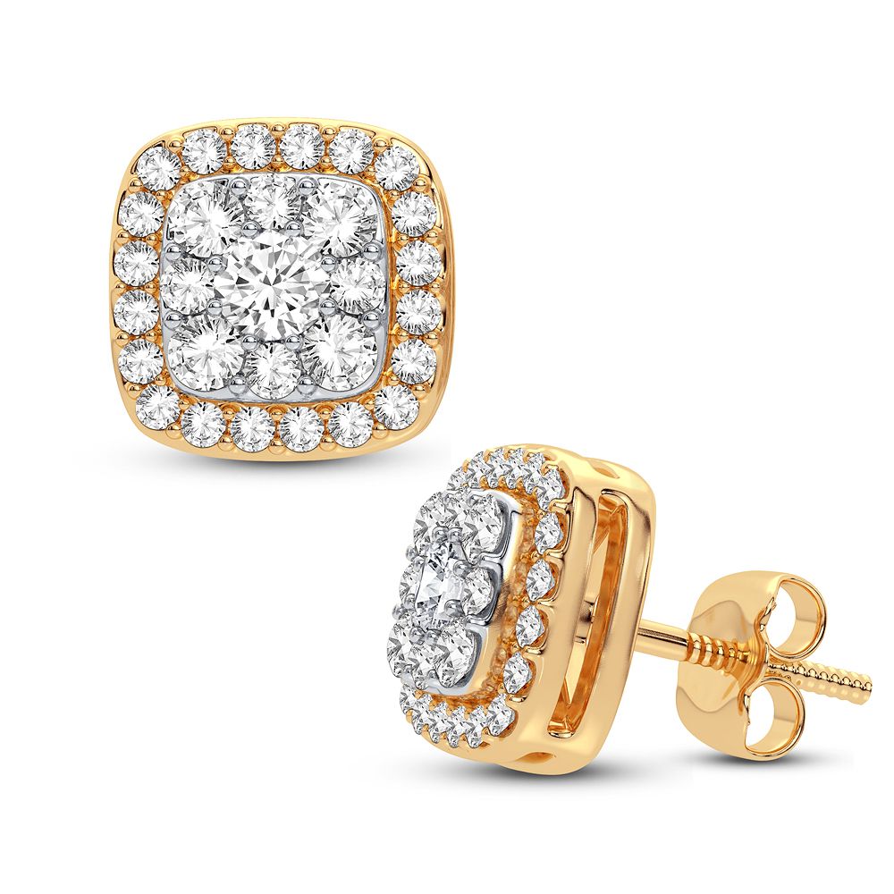 14K 0.33CT DIAMOND EARRING