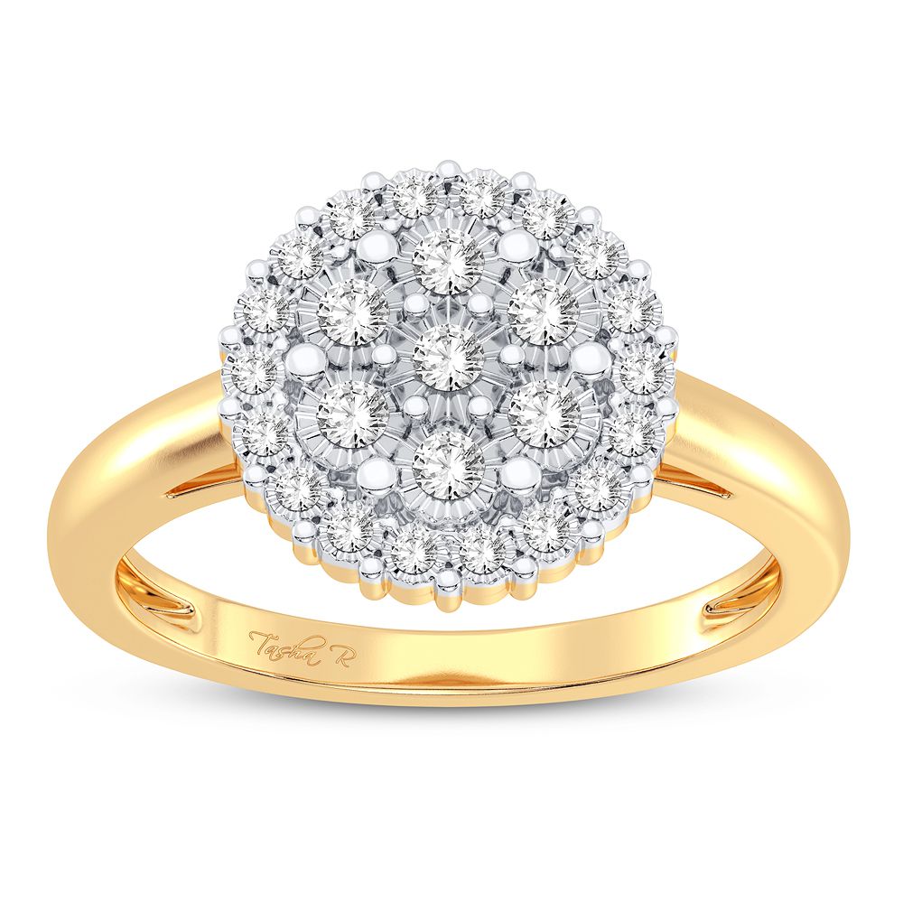 10K 0.10CT DIAMOND RING