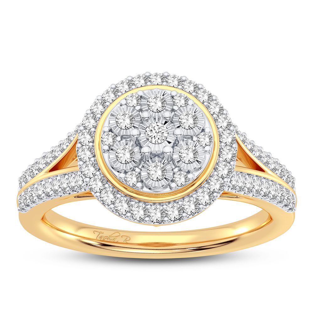 10K 0.25CT DIAMOND RING