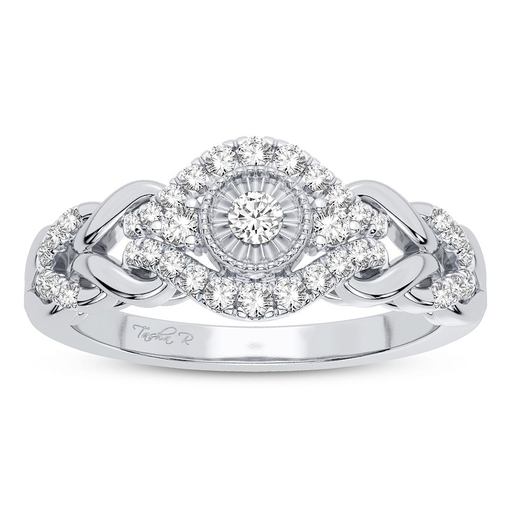 10K 0.25CT DIAMOND RING