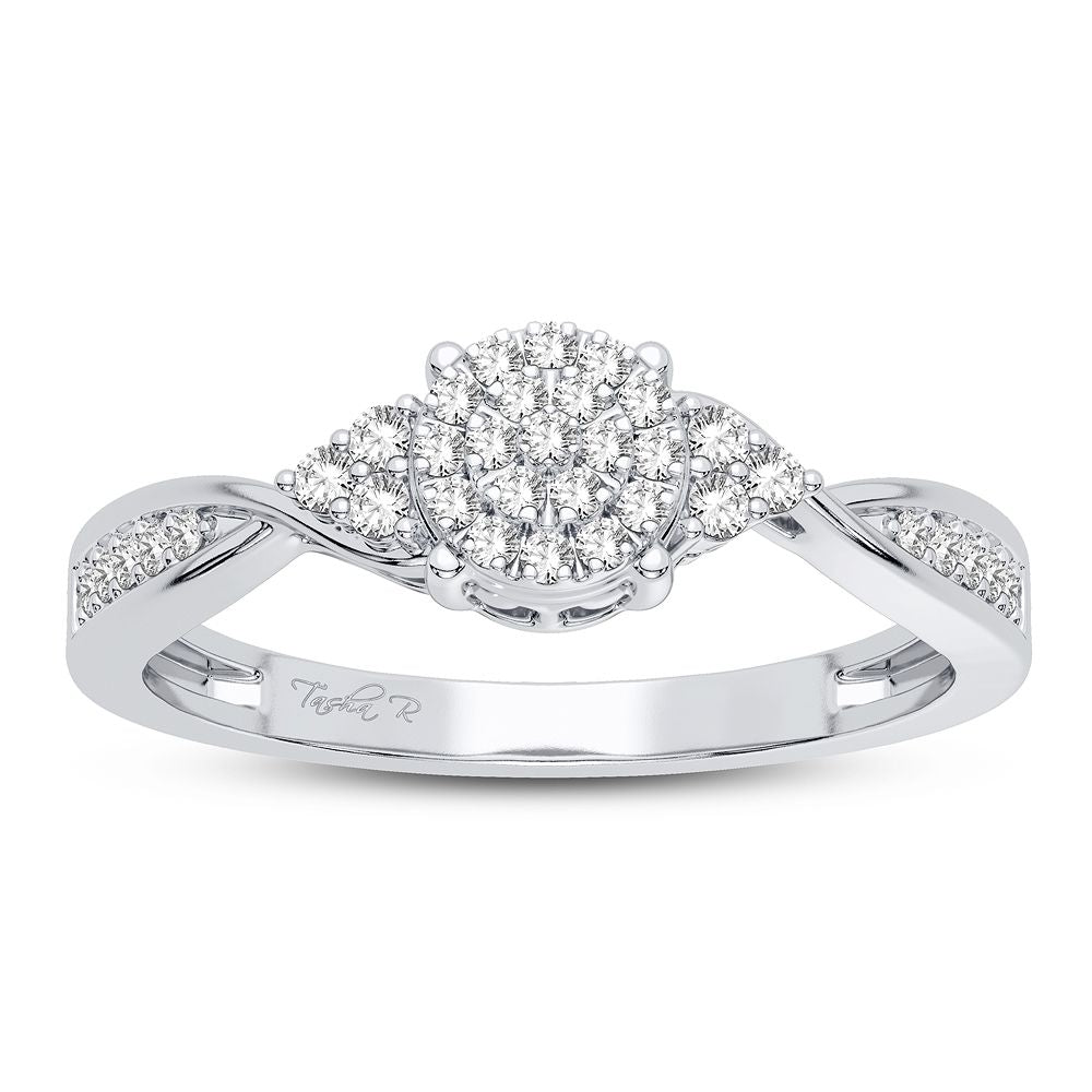 10K 0.15CT DIAMOND RING