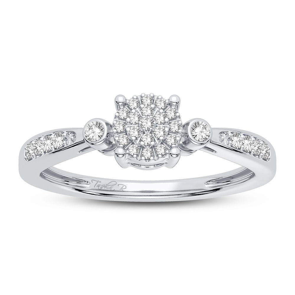 10K 0.14CT DIAMOND RING