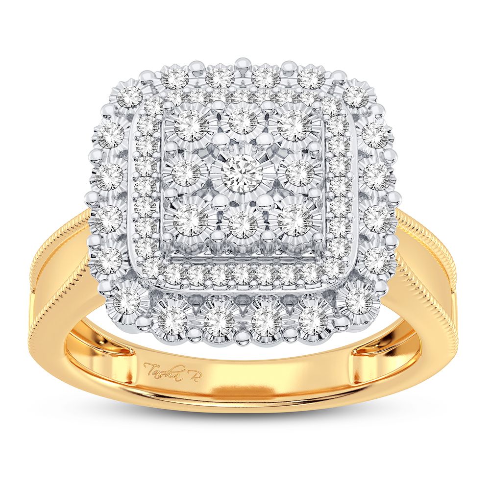 10K 0.25CT DIAMOND RING