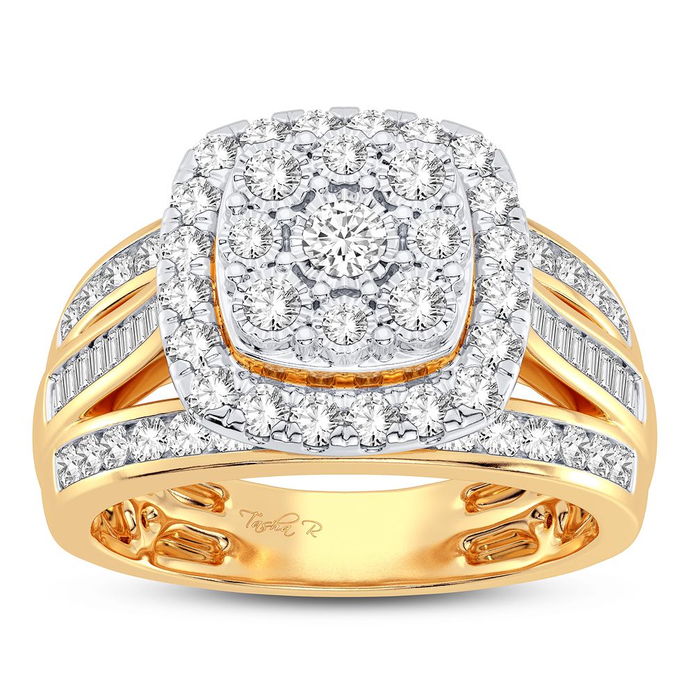 10K 1.00CT DIAMOND RING