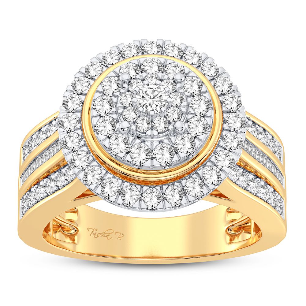 10K 1.00CT DIAMOND RING