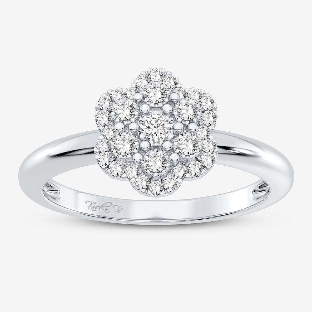 10K 0.14CT DIAMOND RING