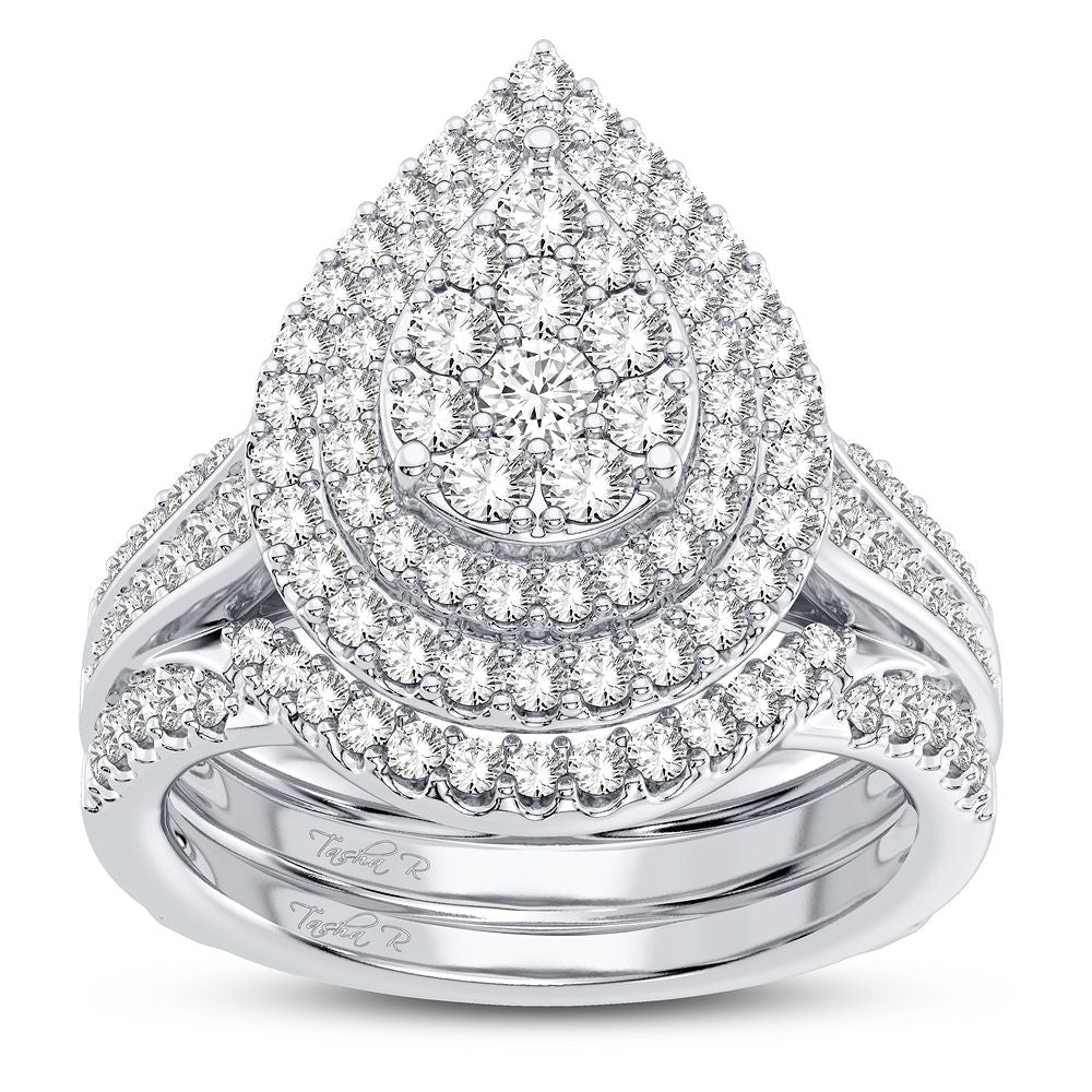 14K 1.00CT Diamond Bridal Ring