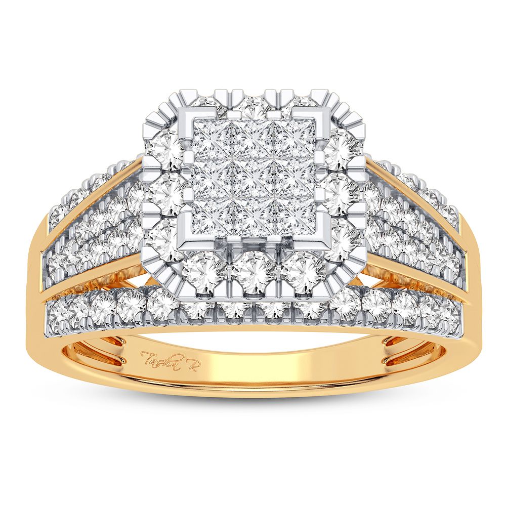 10K 1.00CT DIAMOND RING