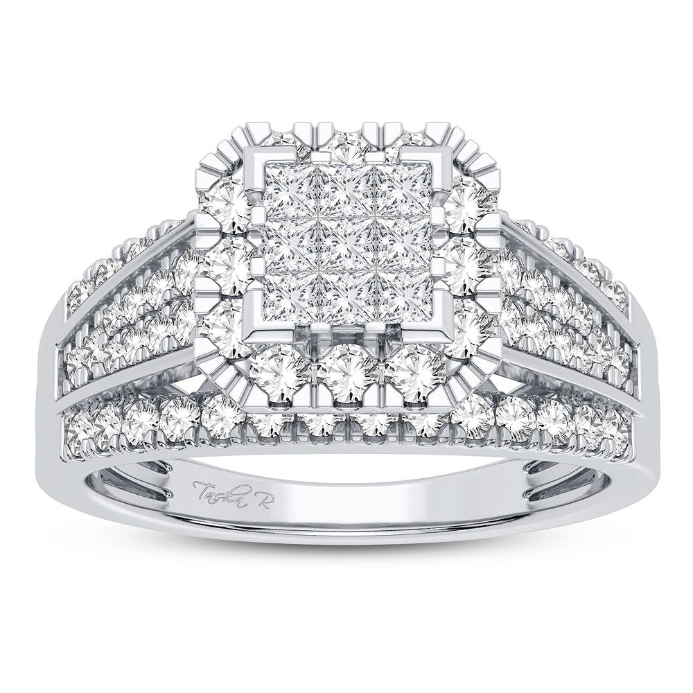 10K 1.00CT DIAMOND RING