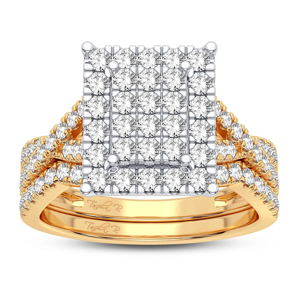 10K 1.00CT DIAMOND RING