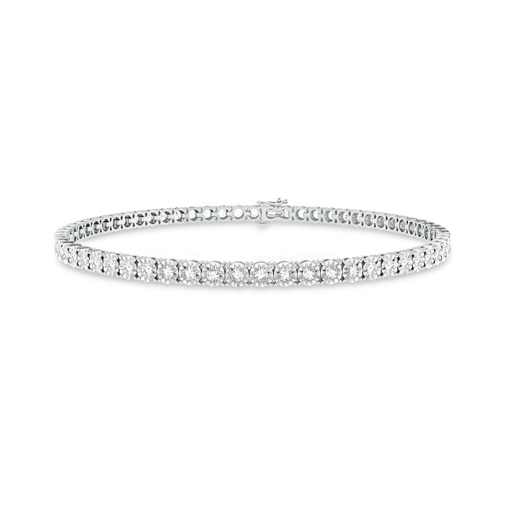 10K 1.34ct Diamond Bracelet