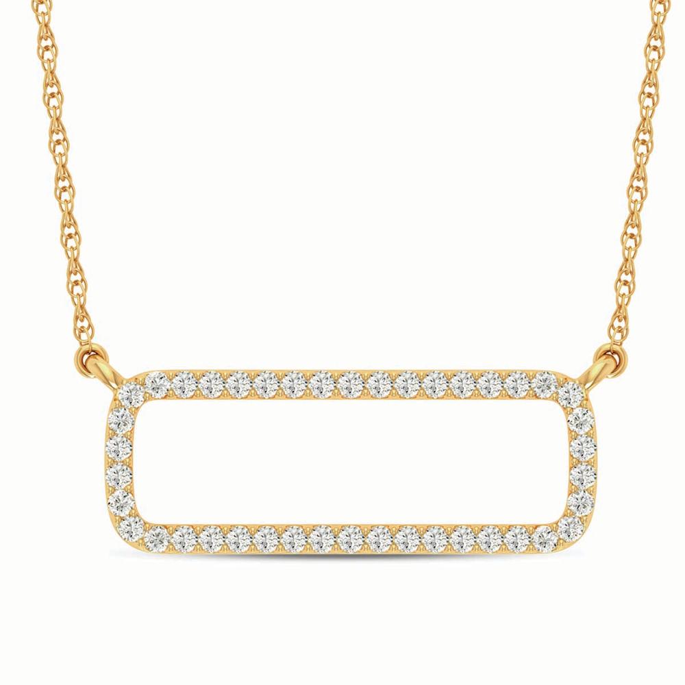 14K 0.10ct Diamond Necklace