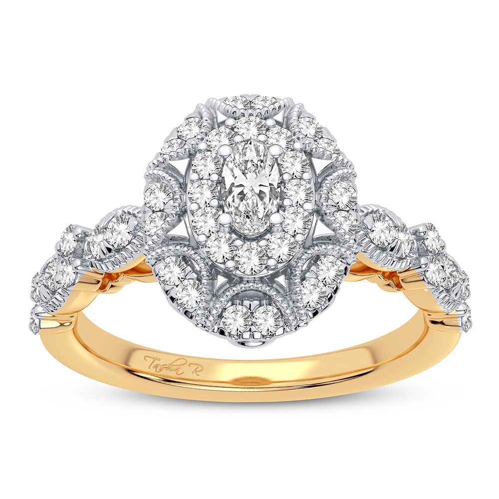 14K 0.63CT Diamond ENGAGEMENT Ring