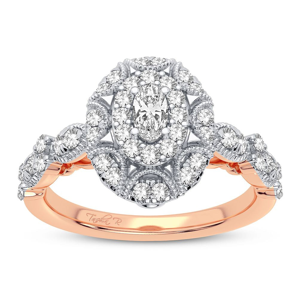 14K 0.63CT Diamond ENGAGEMENT Ring