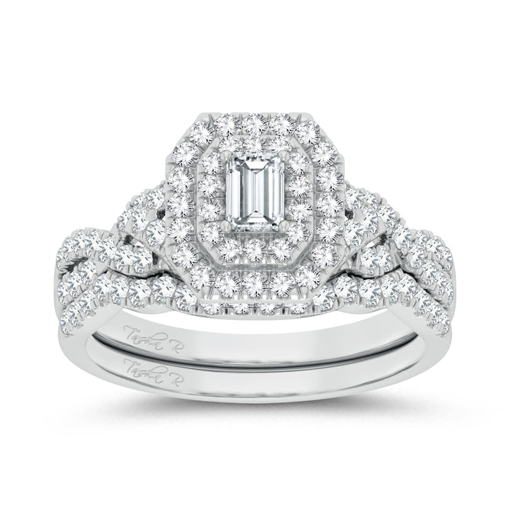 Luminous 14k White Gold 1CT Lab Diamond Engagement Ring