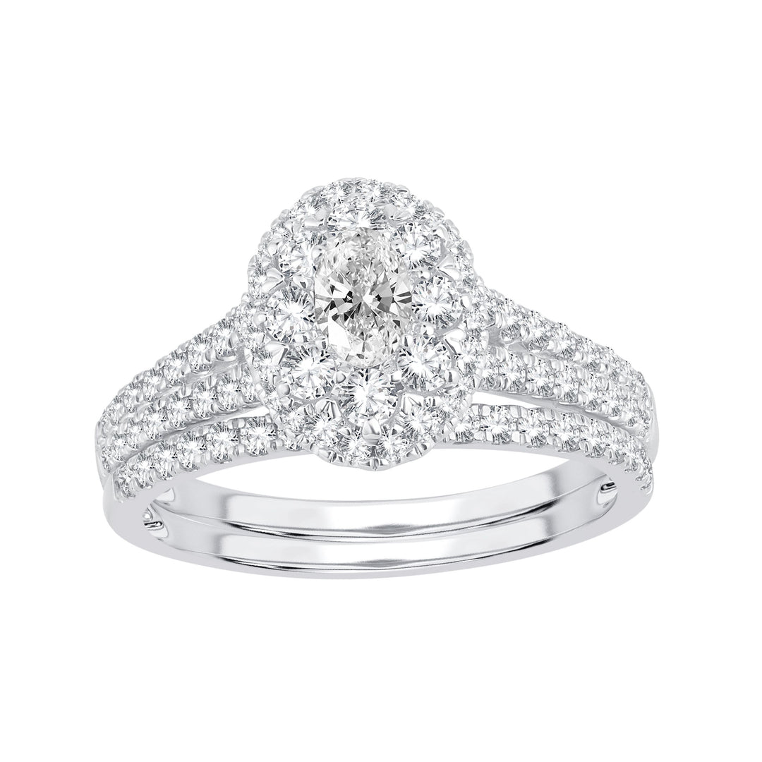 14K 1.16CT Diamond Bridal Ring