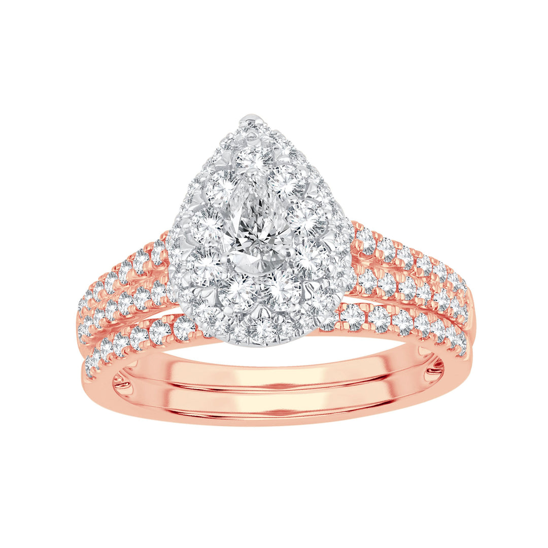 14K 1.15CT Diamond Bridal Ring