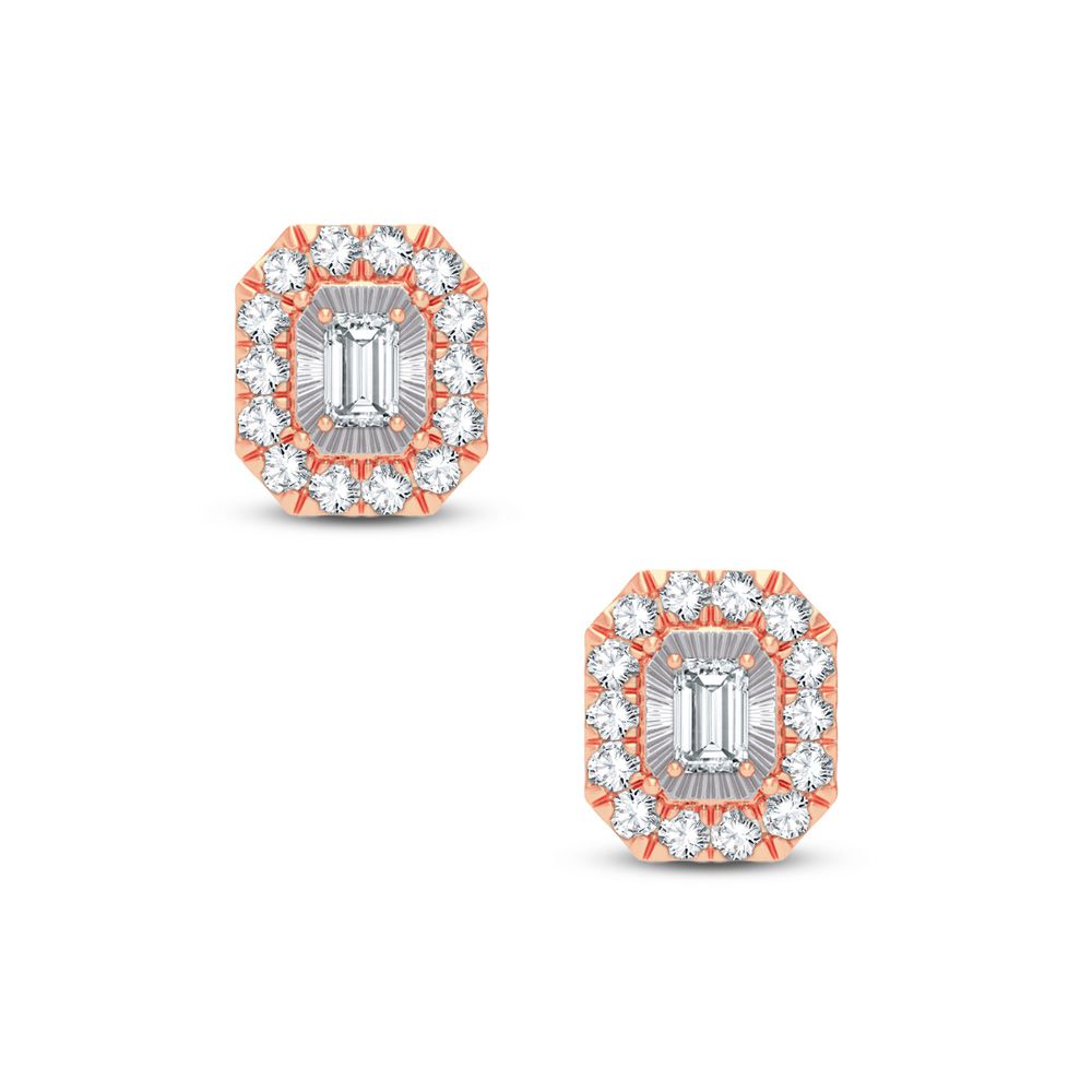 14K 0.40ct Diamond Earring