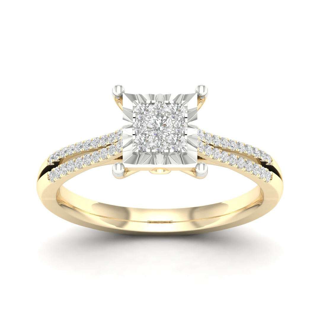 10K 0.25ct Diamond Ring