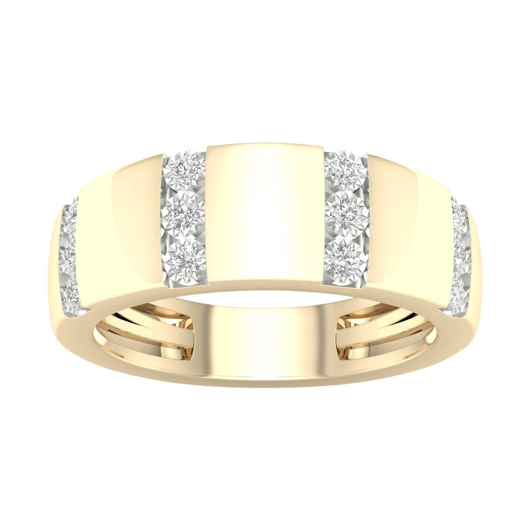 10K 0.20ct Diamond Band