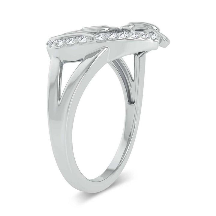 10K 0.16ct Diamond Ring