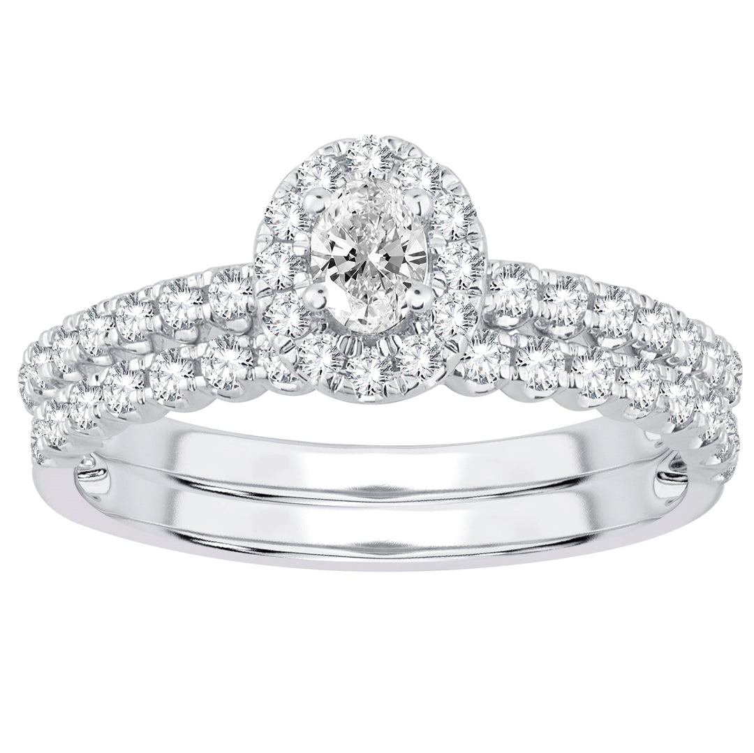 14K  0.73CT  Diamond Bridal Ring