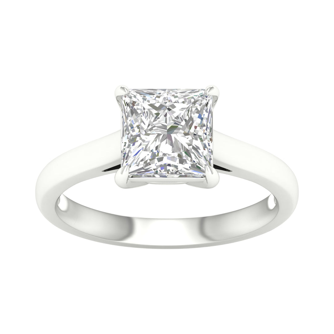 14K 3.00CT  Certified Lab Grown Diamond Ring ( IGI Certified )