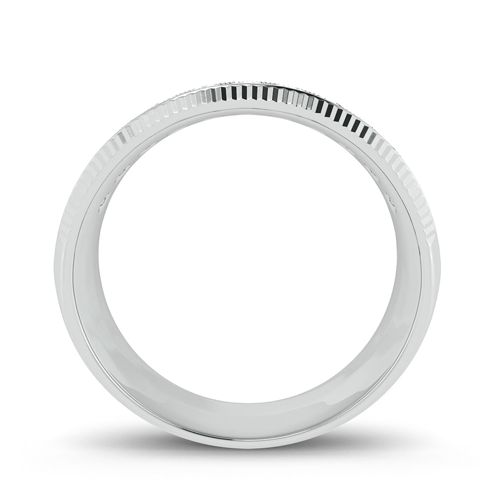 14K 1.00ct Diamond Mens Band