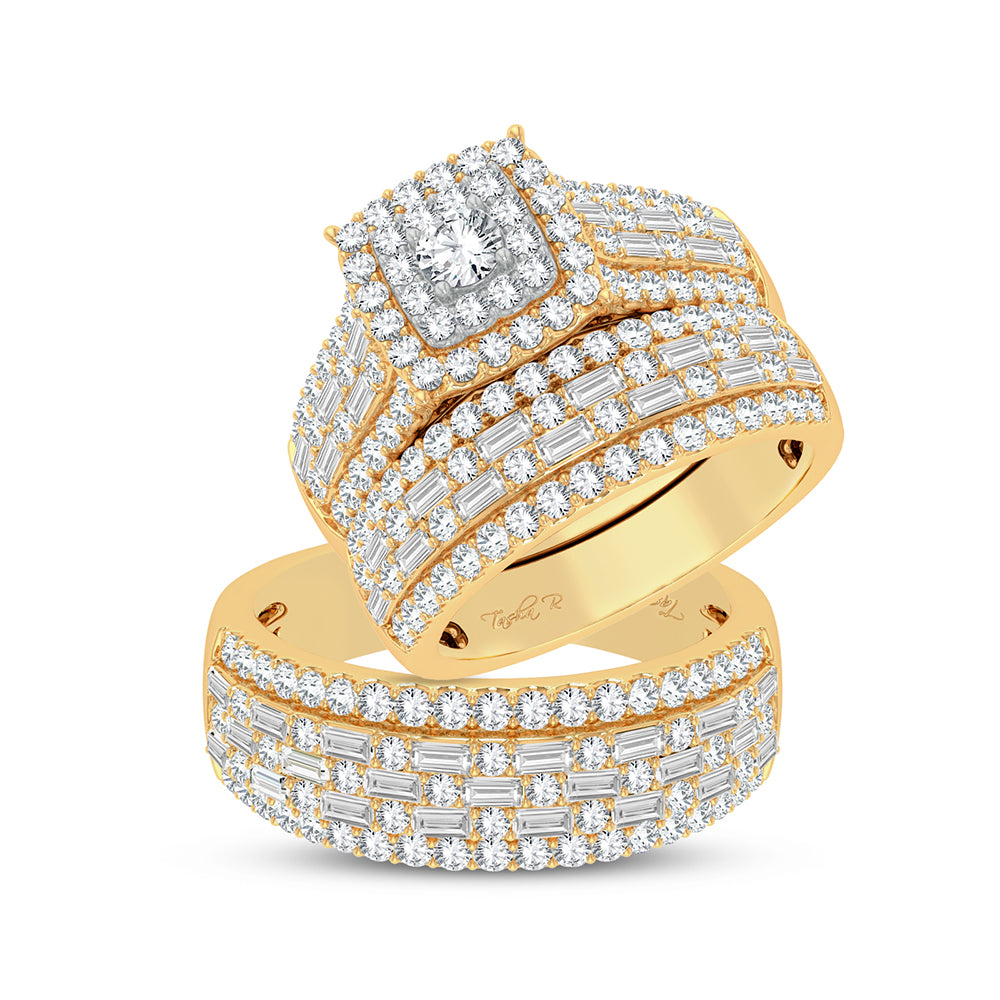 14K 3.00ct Diamond Trio Set