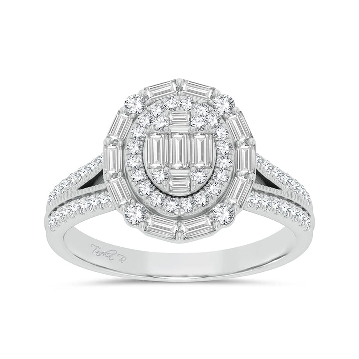 Timeless 14k Rose Gold 0.75ct Lab Diamond Engagement Ring