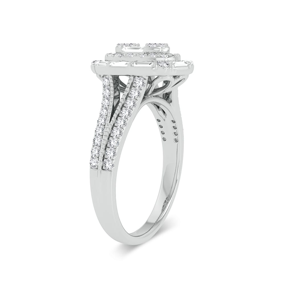 Timeless 14k Rose Gold 0.75ct Lab Diamond Engagement Ring