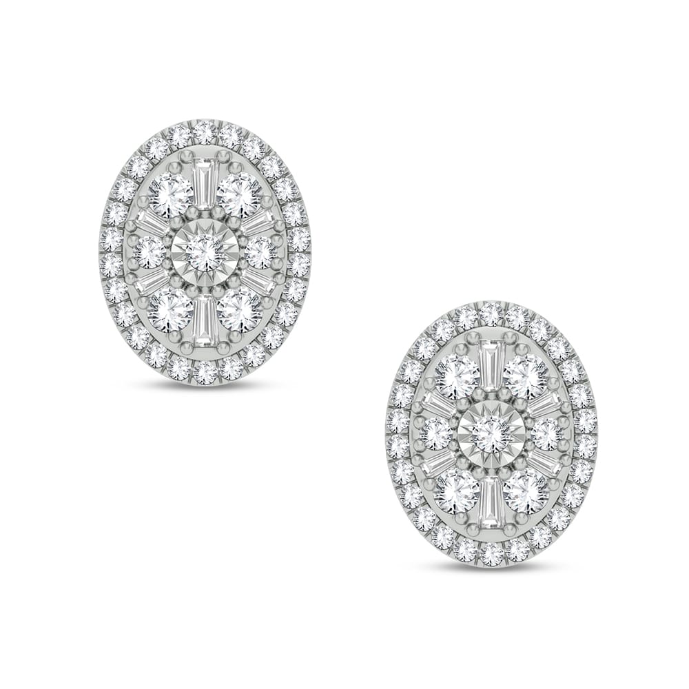 14K 0.50ct Diamond Earring