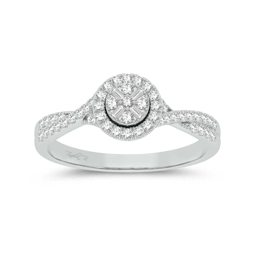 10K 0.25CT Diamond Ring