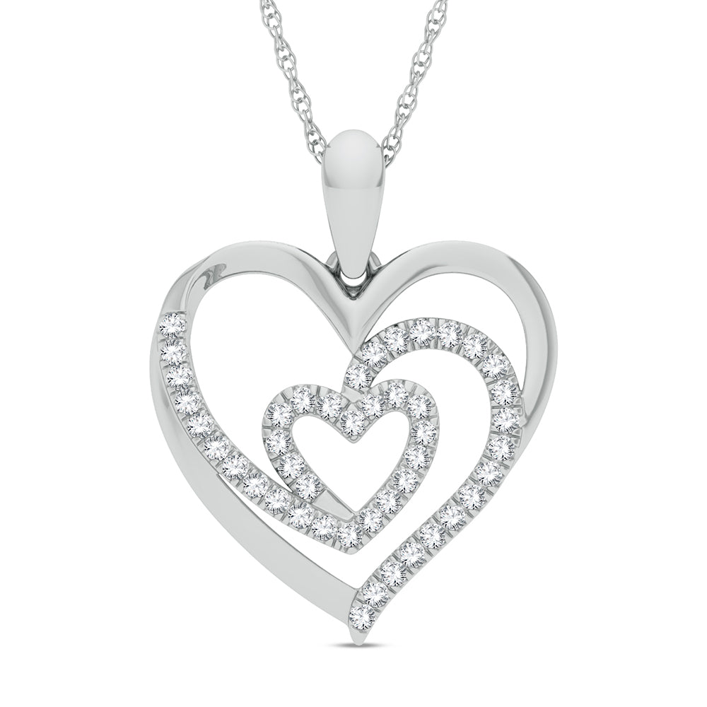 14K 0.13ct Diamond Pendant