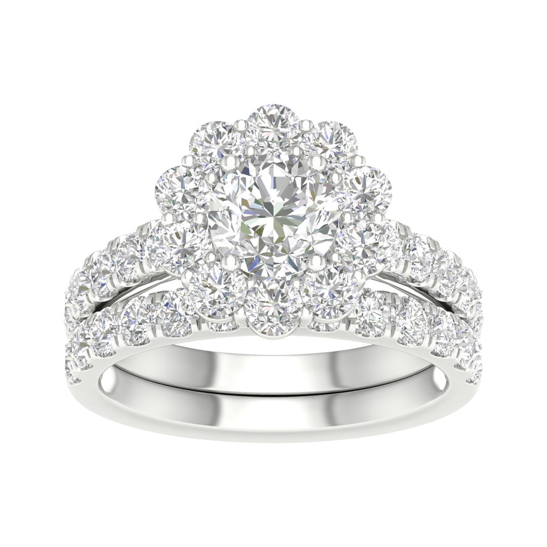 14K 3.00CT Lab Grown Bridal Ring