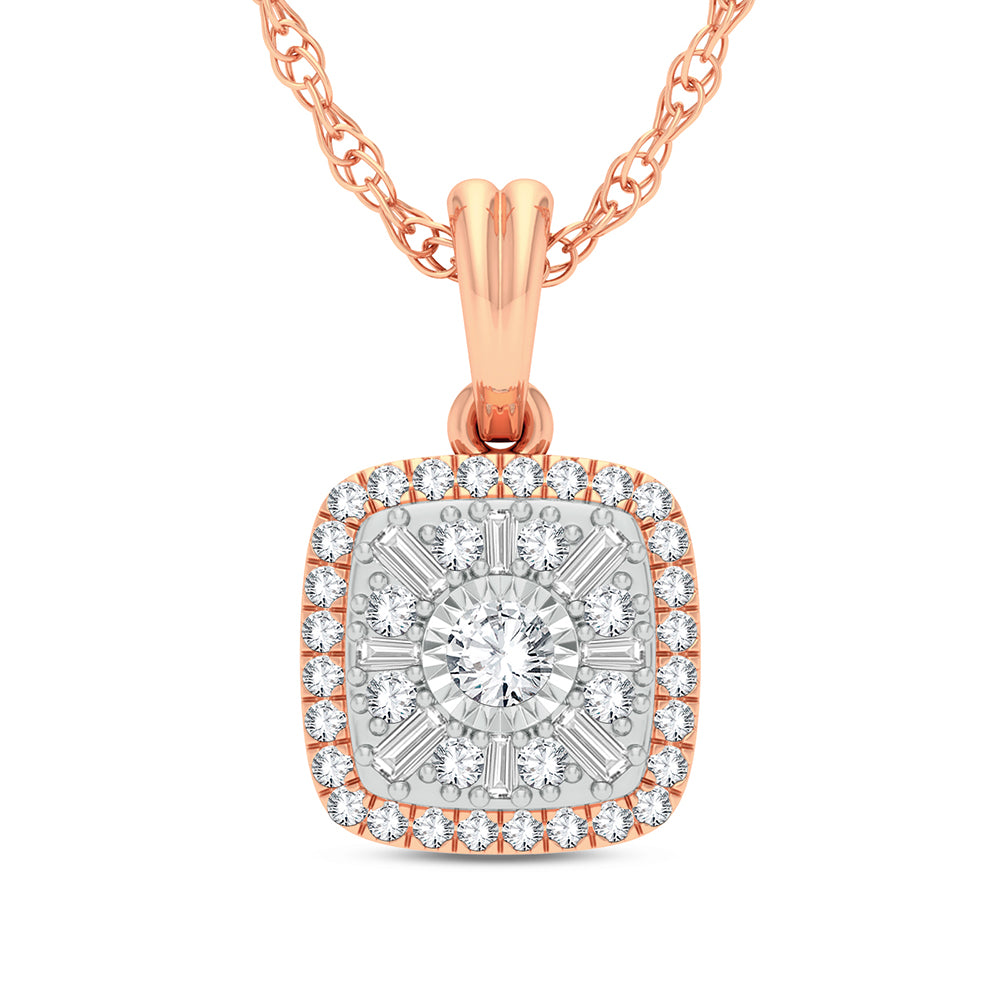 14K 0.25ct Diamond Pendant