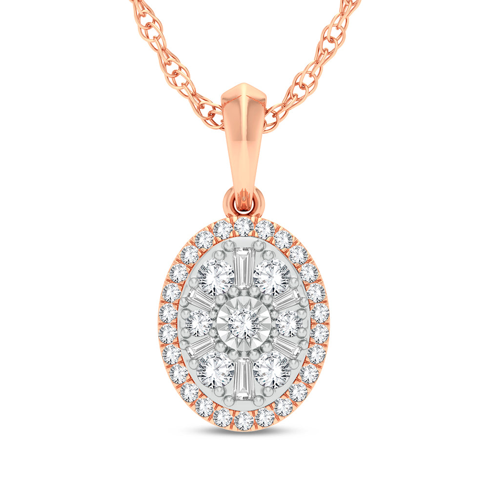 14K 0.25ct Diamond Pendant