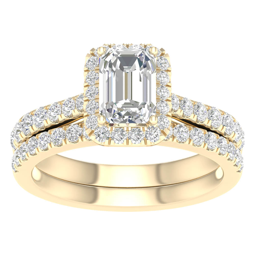 14K 2.25CT Lab Grown Bridal Ring