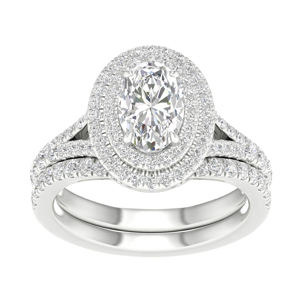 14K 2.25CT Lab Grown Diamond Bridal Ring