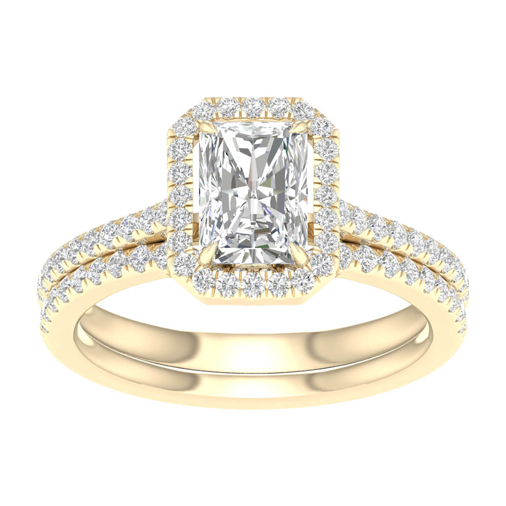 14K 1.65CT Lab Grown Bridal Ring