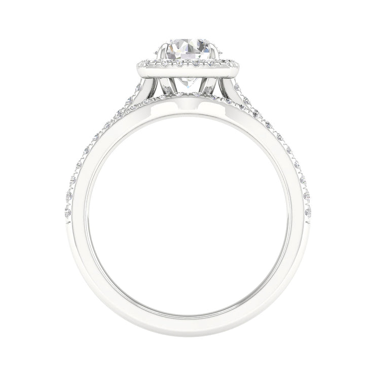 14K Yellow Gold 1.75CT Lab Grown Diamond Bridal Elegance Set