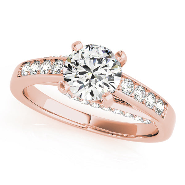 ENGAGEMENT RINGS SINGLE ROW PRONG SET