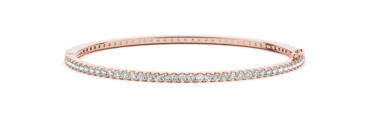14K Rose Gold Diamond Fashion Bracelet